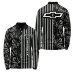 Chevrolet Long Sleeve Polo SHW040
