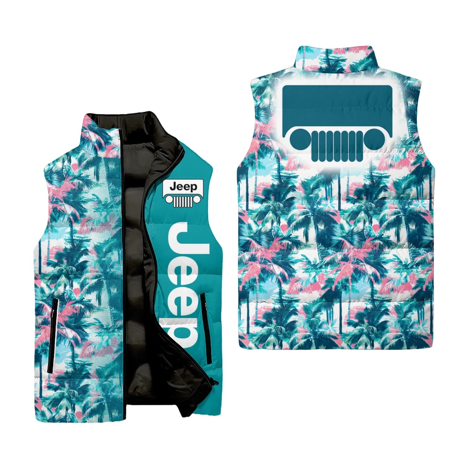 Jeep Sleeveless Puffer Jacket SHW061