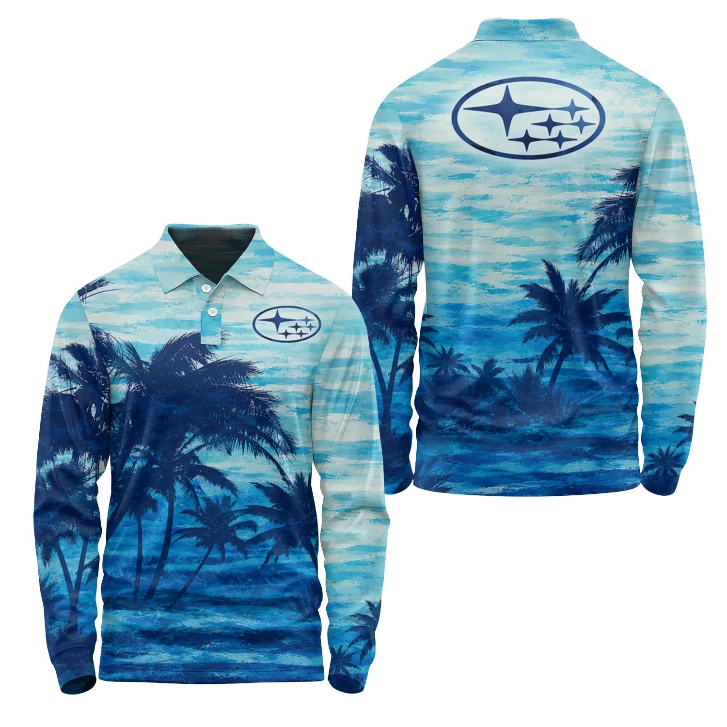 Subaru Long Sleeve Polo SHW048