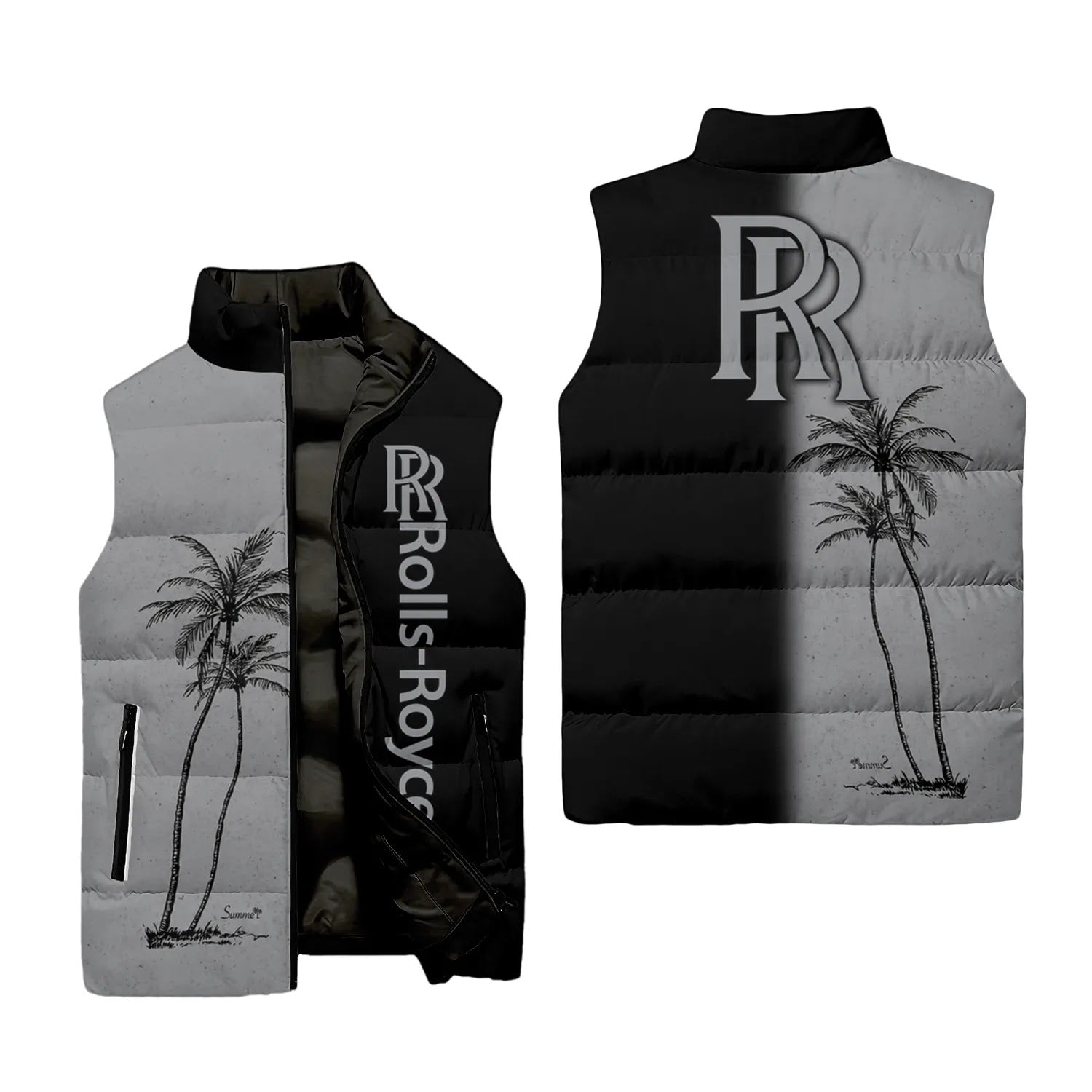 Rolls-Royce Sleeveless Puffer Jacket SHW037