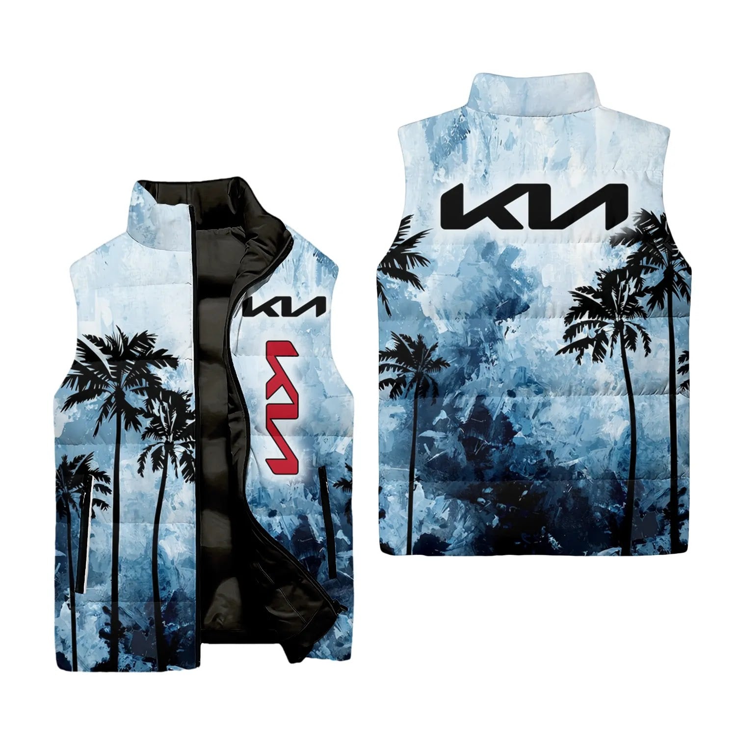 Kia Sleeveless Puffer Jacket SHW034