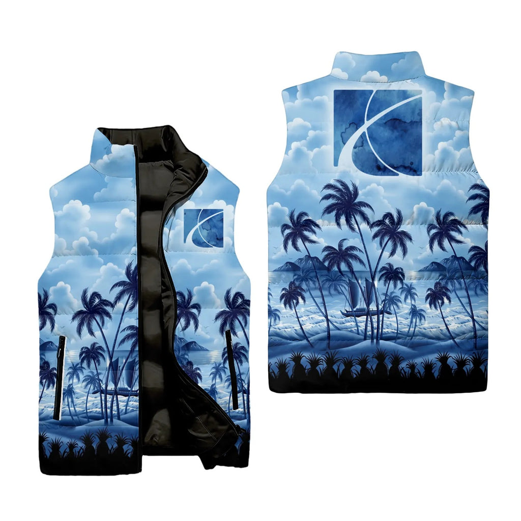 Saturn Sleeveless Puffer Jacket SHW018