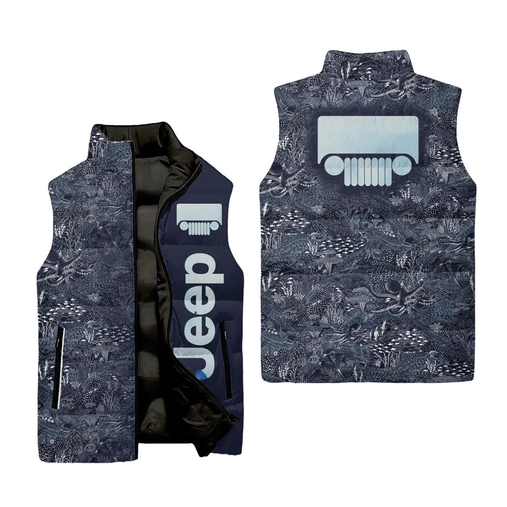 Jeep Sleeveless Puffer Jacket SHW006