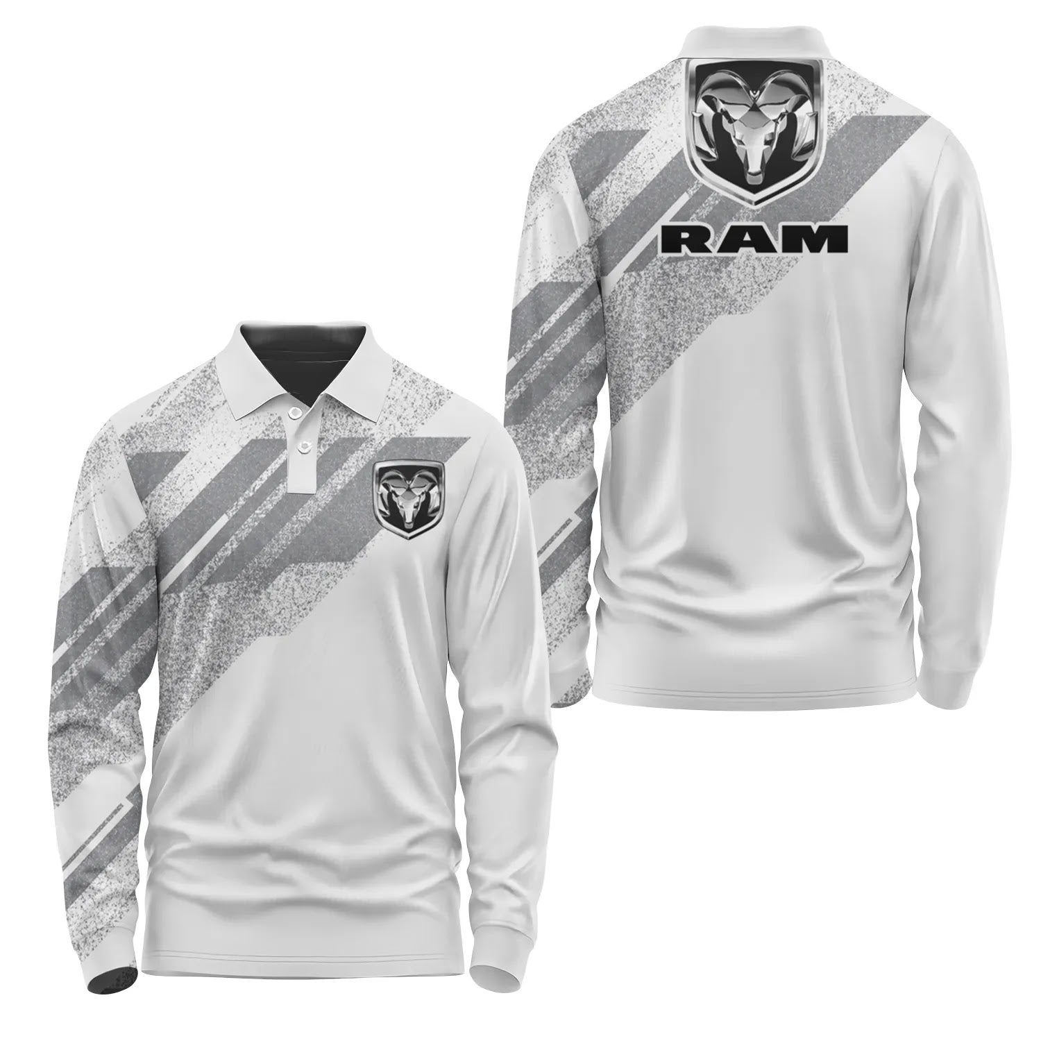 Ram Long Sleeve Polo SC105