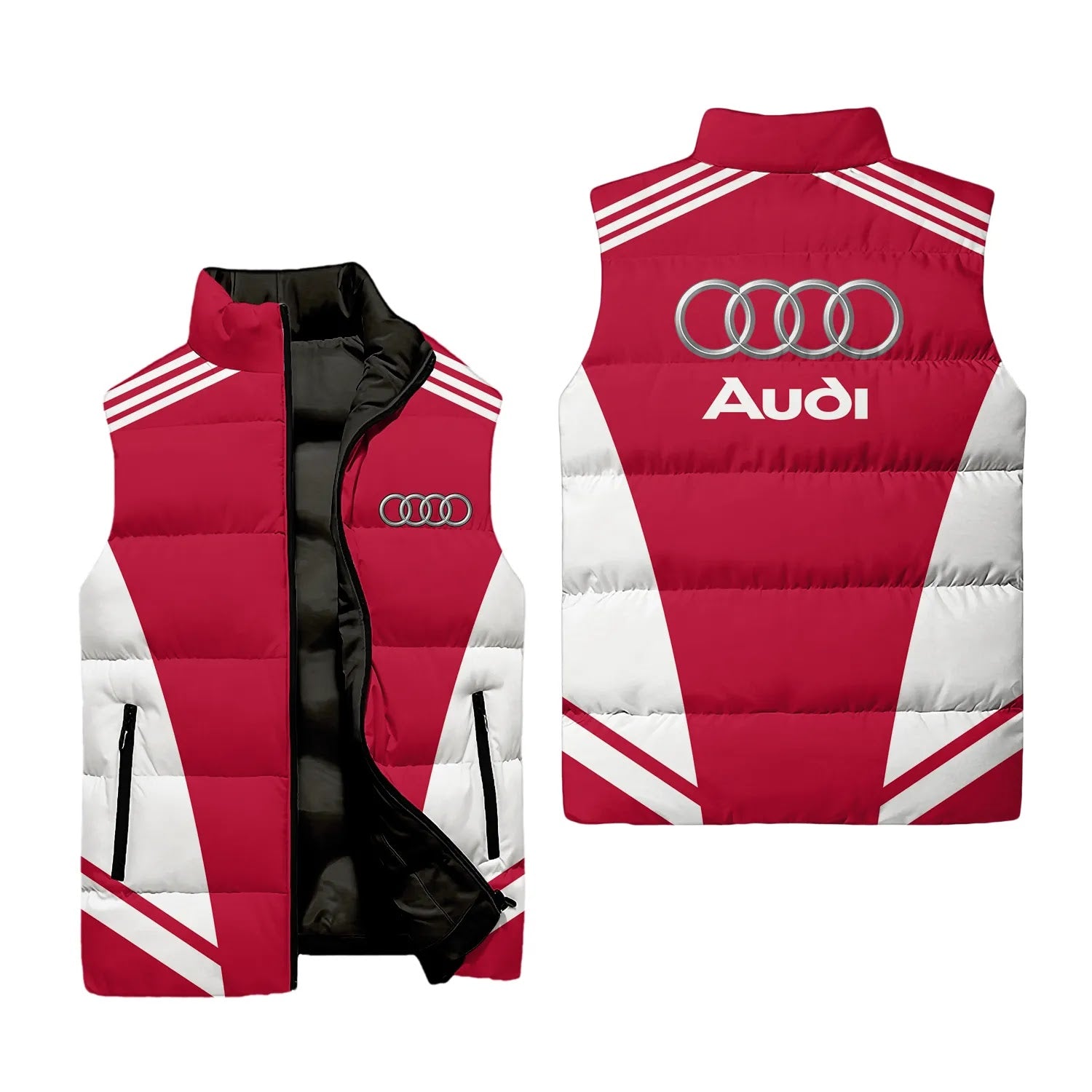 Audi Sleeveless Puffer Jacket SC092