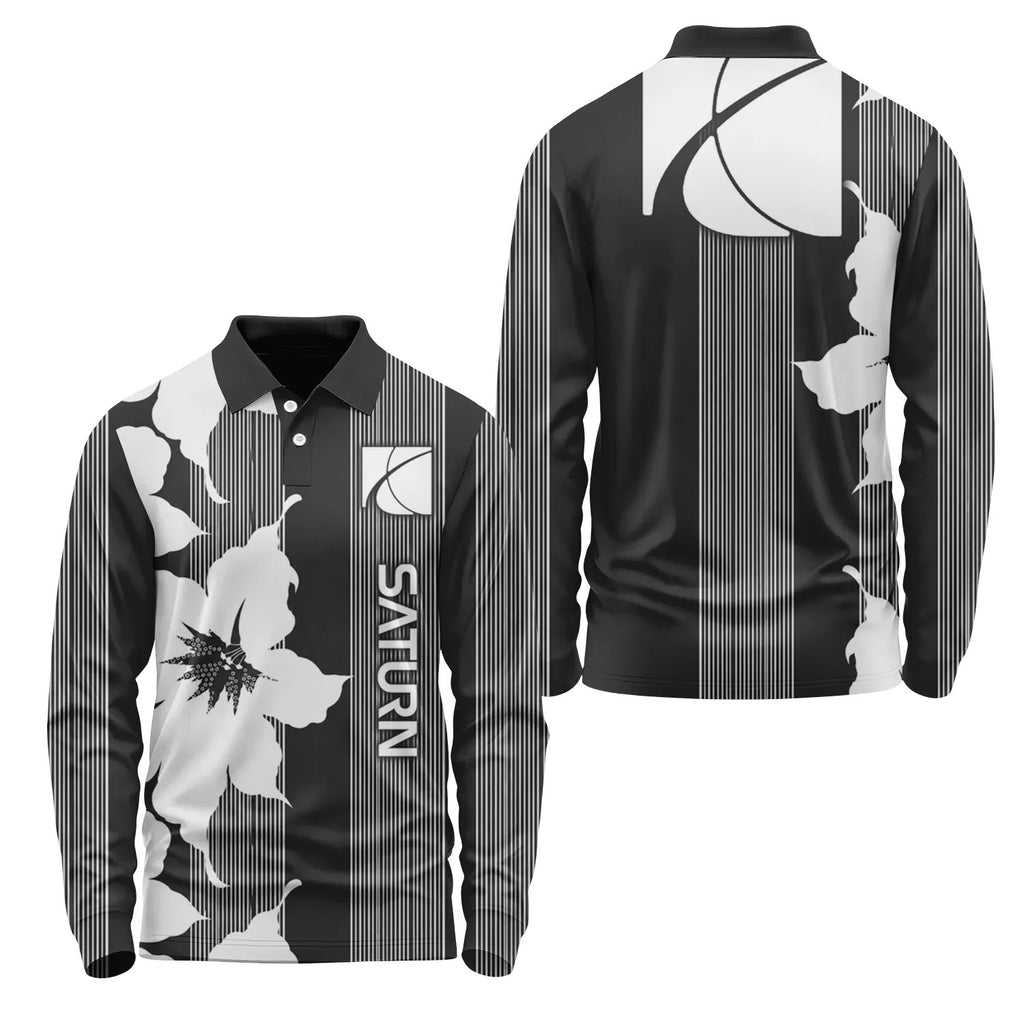 Saturn Long Sleeve Polo SHW039