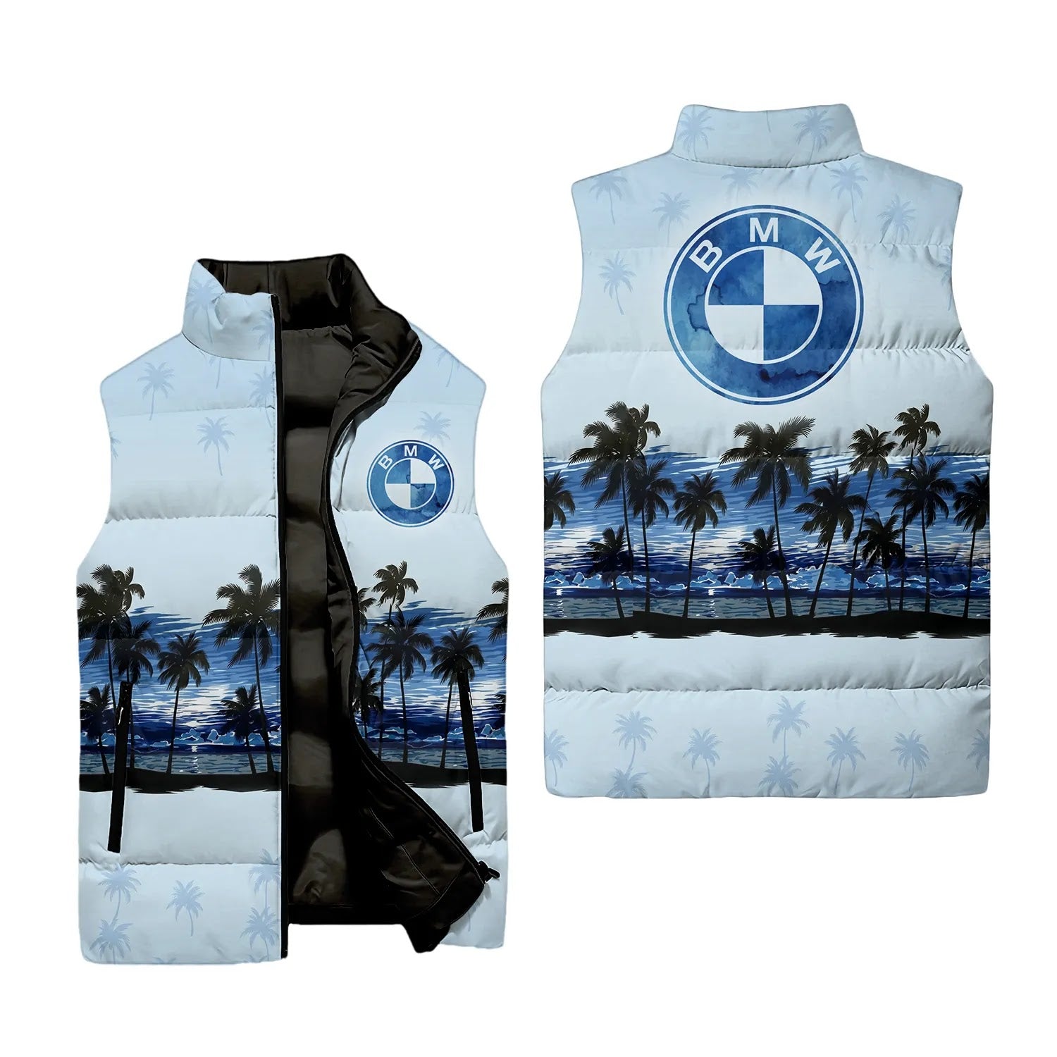 BMW Sleeveless Puffer Jacket SHW016