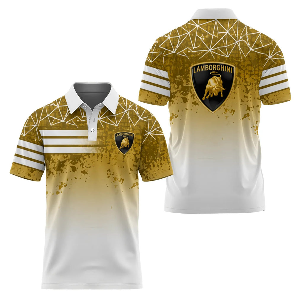 Lamborghini Short Sleeve Polo SC097