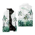 Jaguar Sleeveless Puffer Jacket SHW015