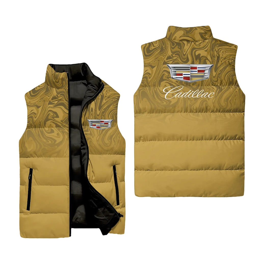Cadillac Sleeveless Puffer Jacket SC091
