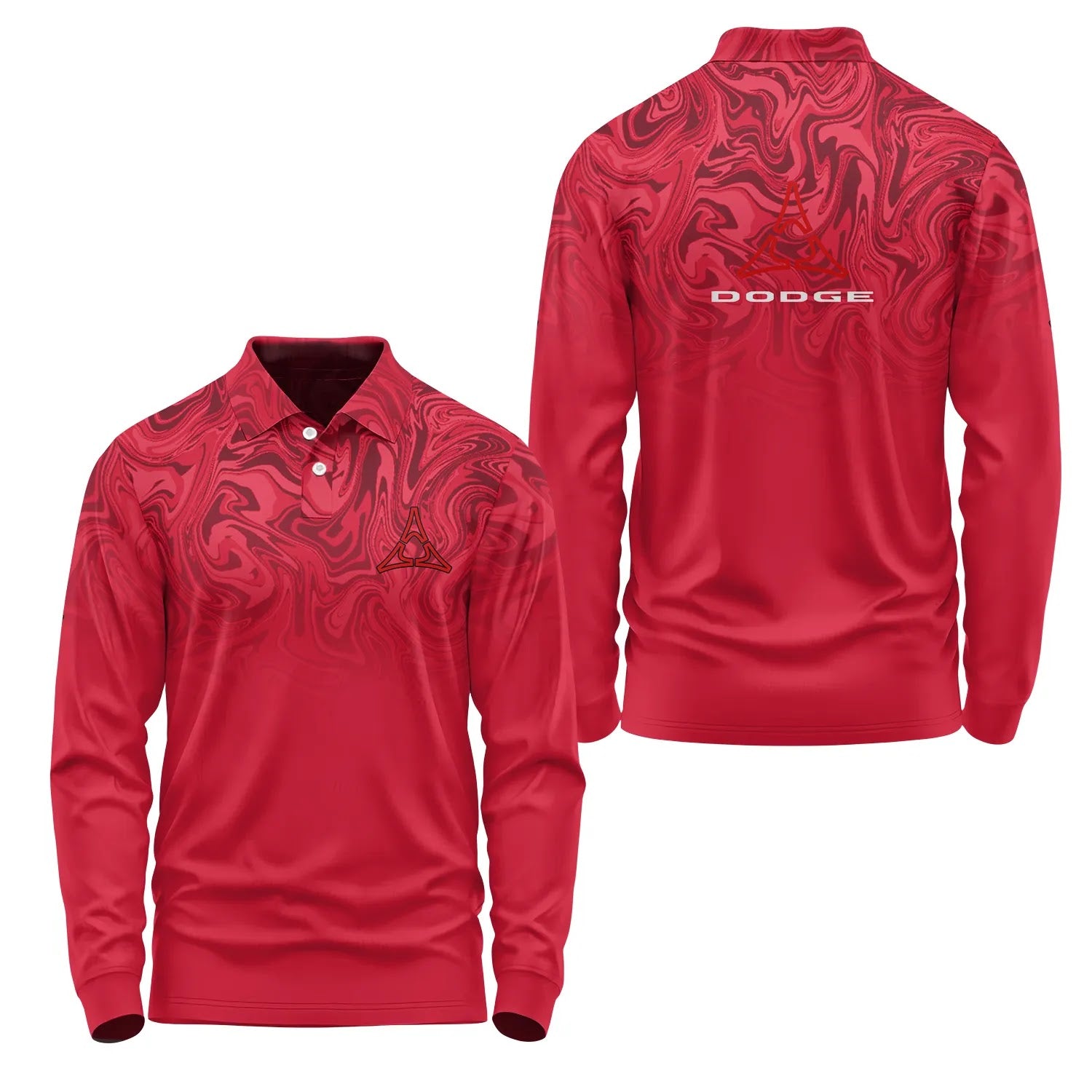 Dodge Long Sleeve Polo SC091