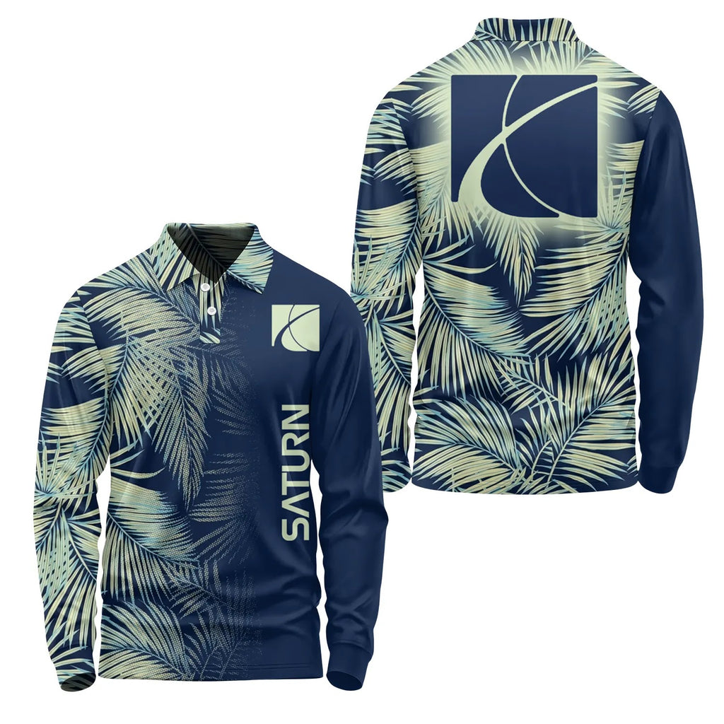 Saturn Long Sleeve Polo SHW003