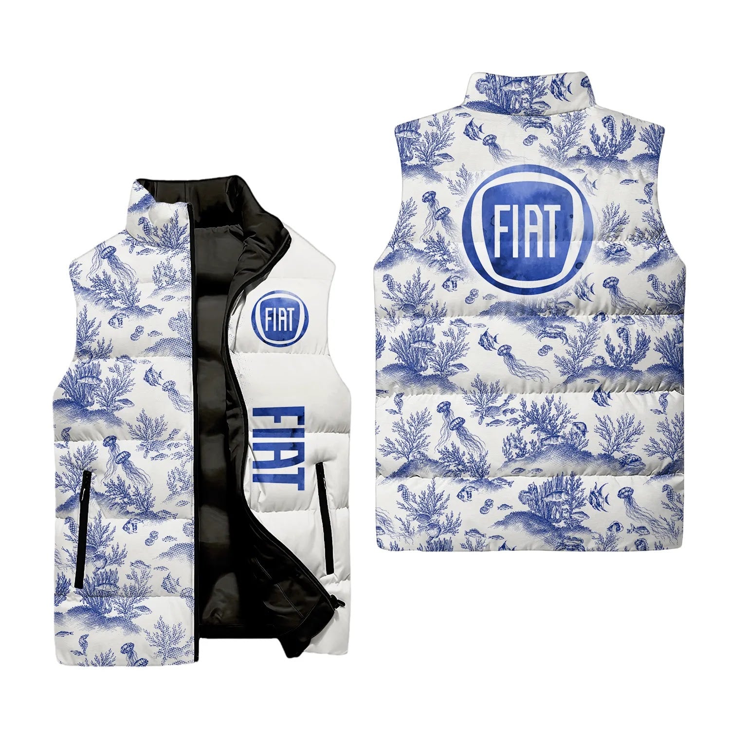 Fiat Sleeveless Puffer Jacket SHW009