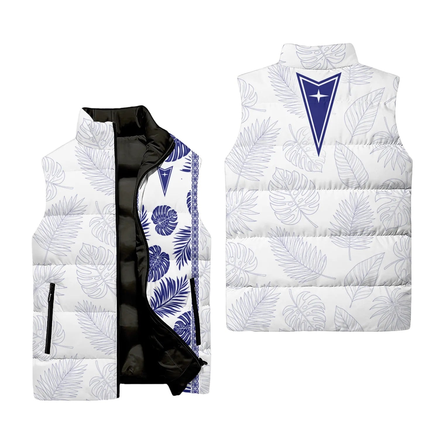 Pontiac Sleeveless Puffer Jacket SHW023