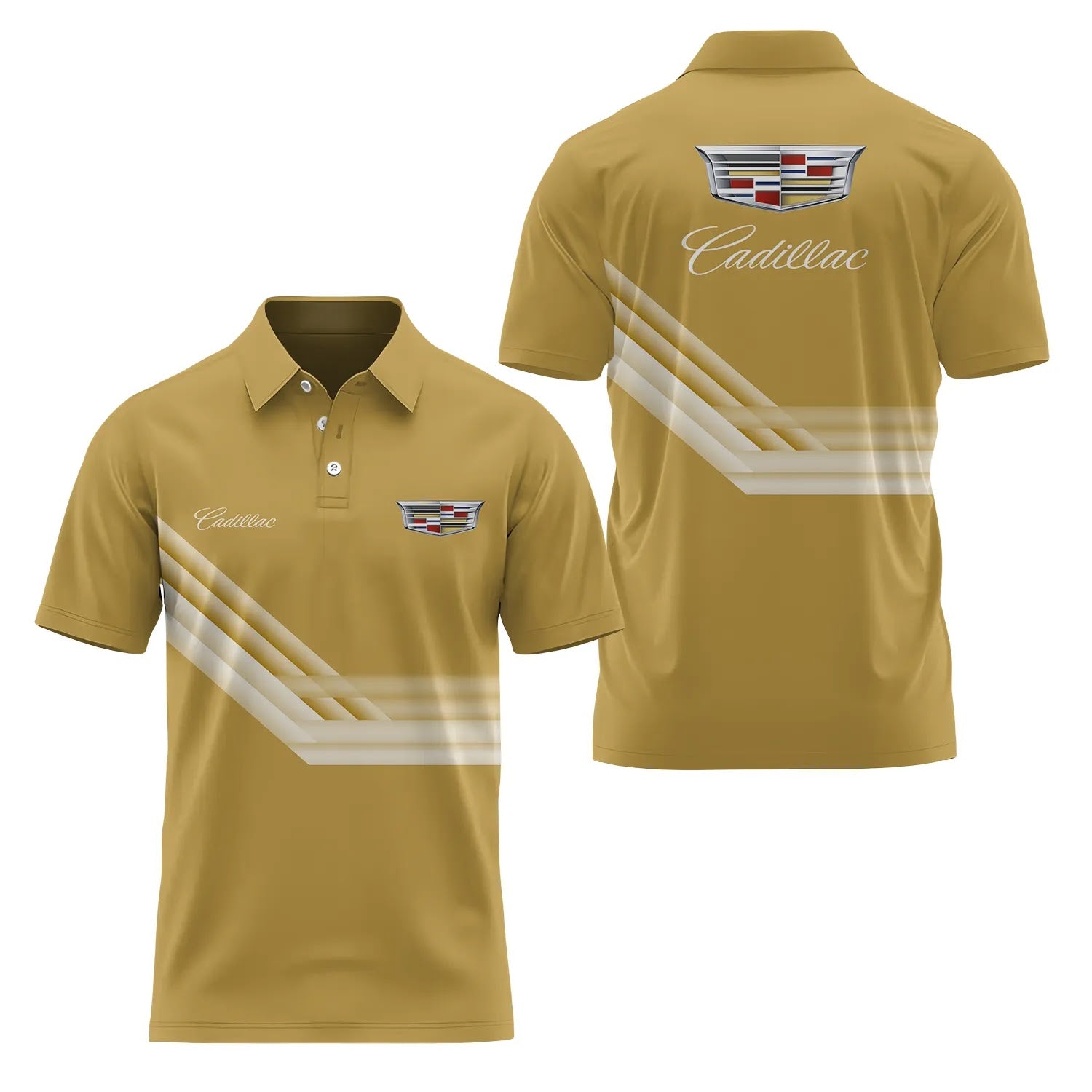 Cadillac Short Sleeve Polo SC106