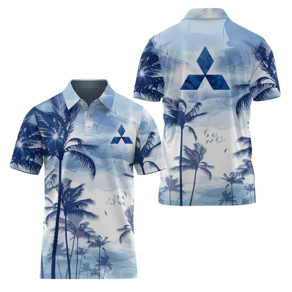 Mitsubishi Short Sleeve Polo SHW004