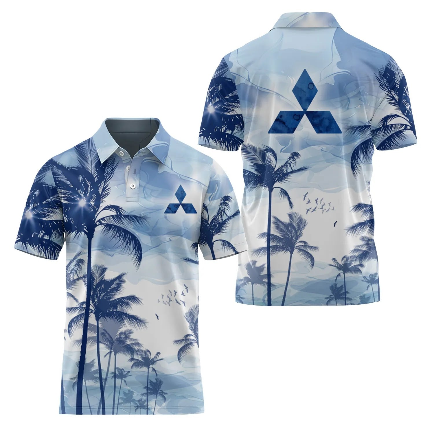 Mitsubishi Short Sleeve Polo SHW004