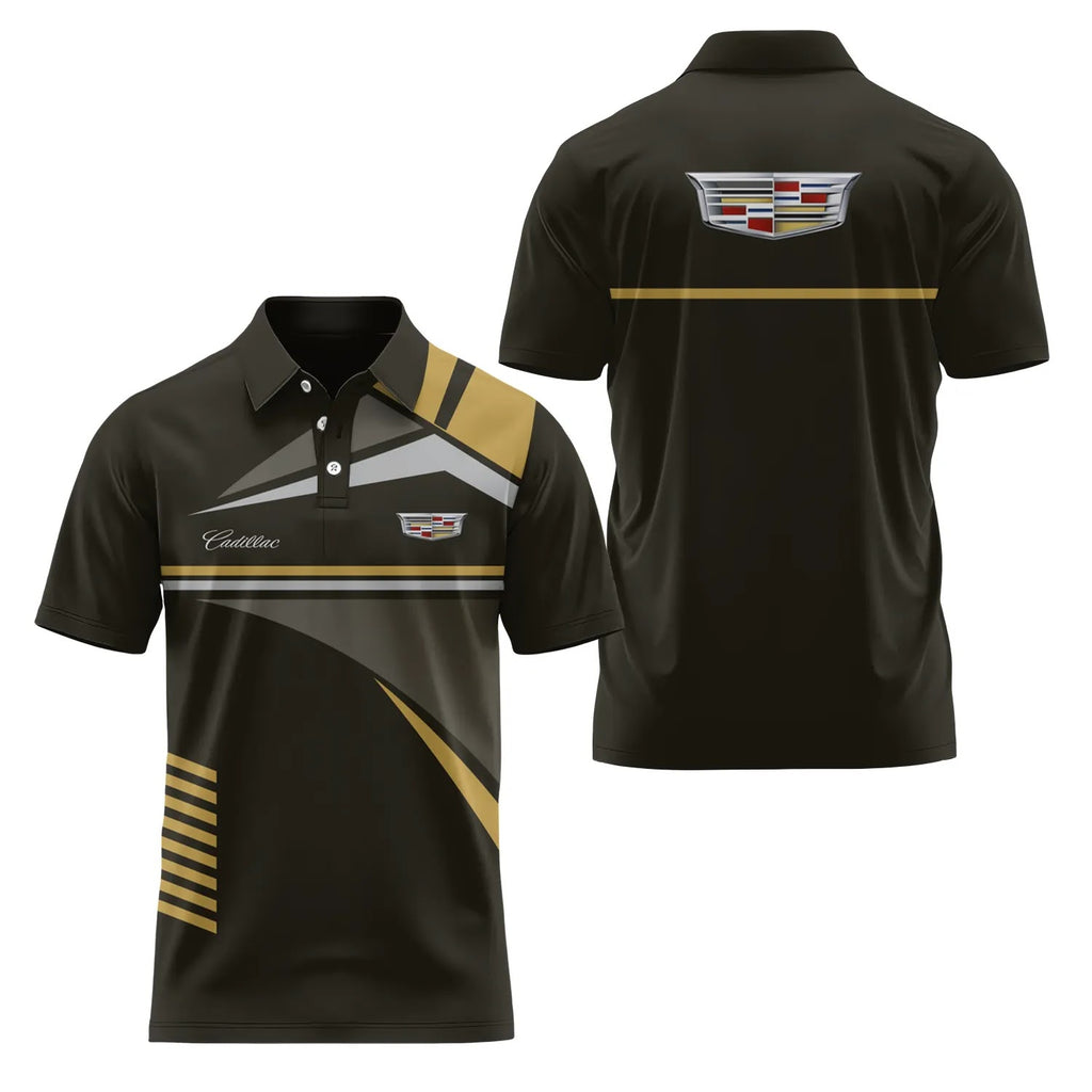 Cadillac Short Sleeve Polo SC067