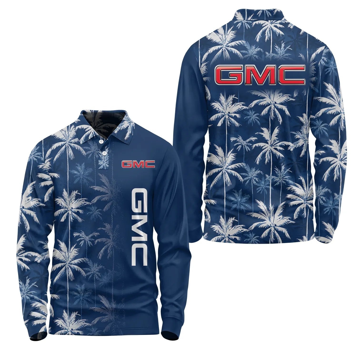 GMC Long Sleeve Polo SHW032