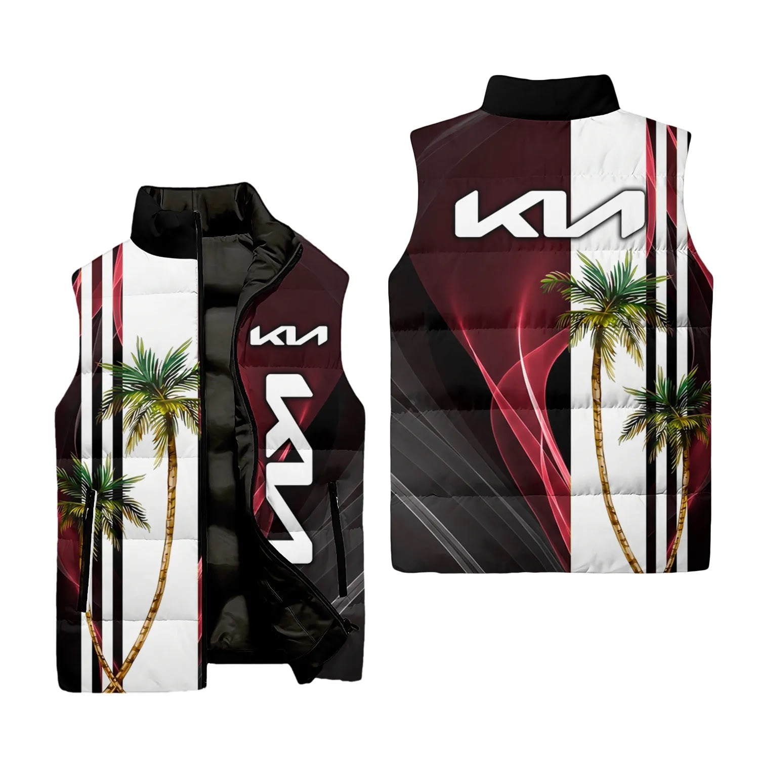 Kia Sleeveless Puffer Jacket SHW036