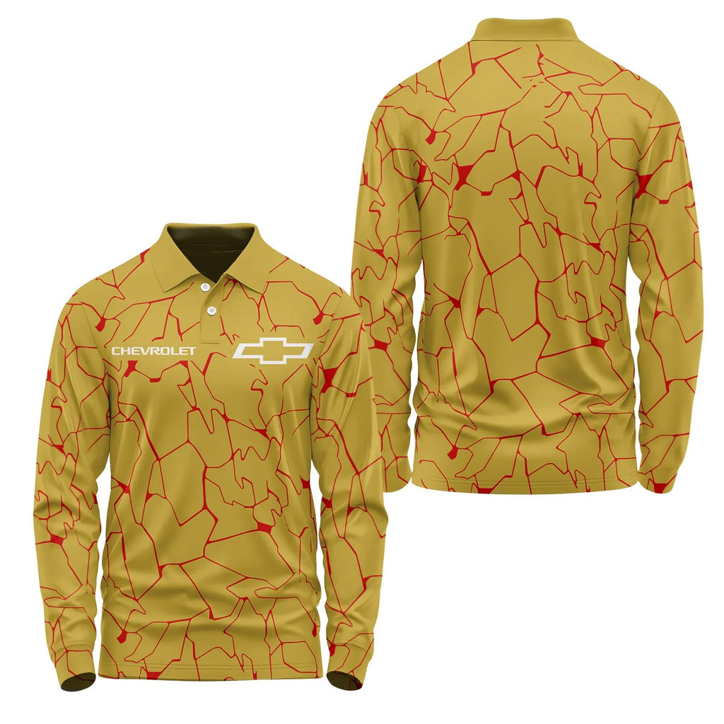 Chevrolet Long Sleeve Polo SC103
