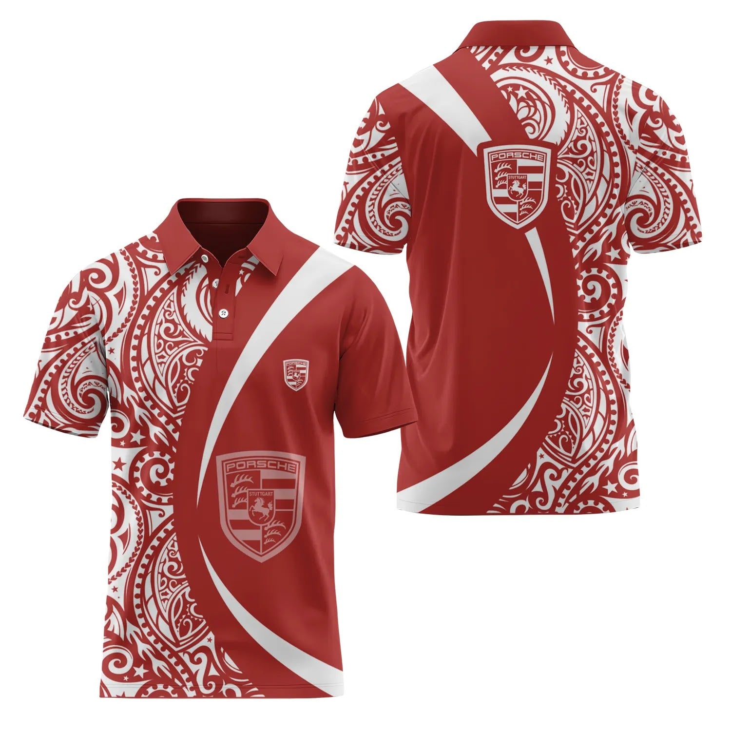Porsche Short Sleeve Polo SHW072