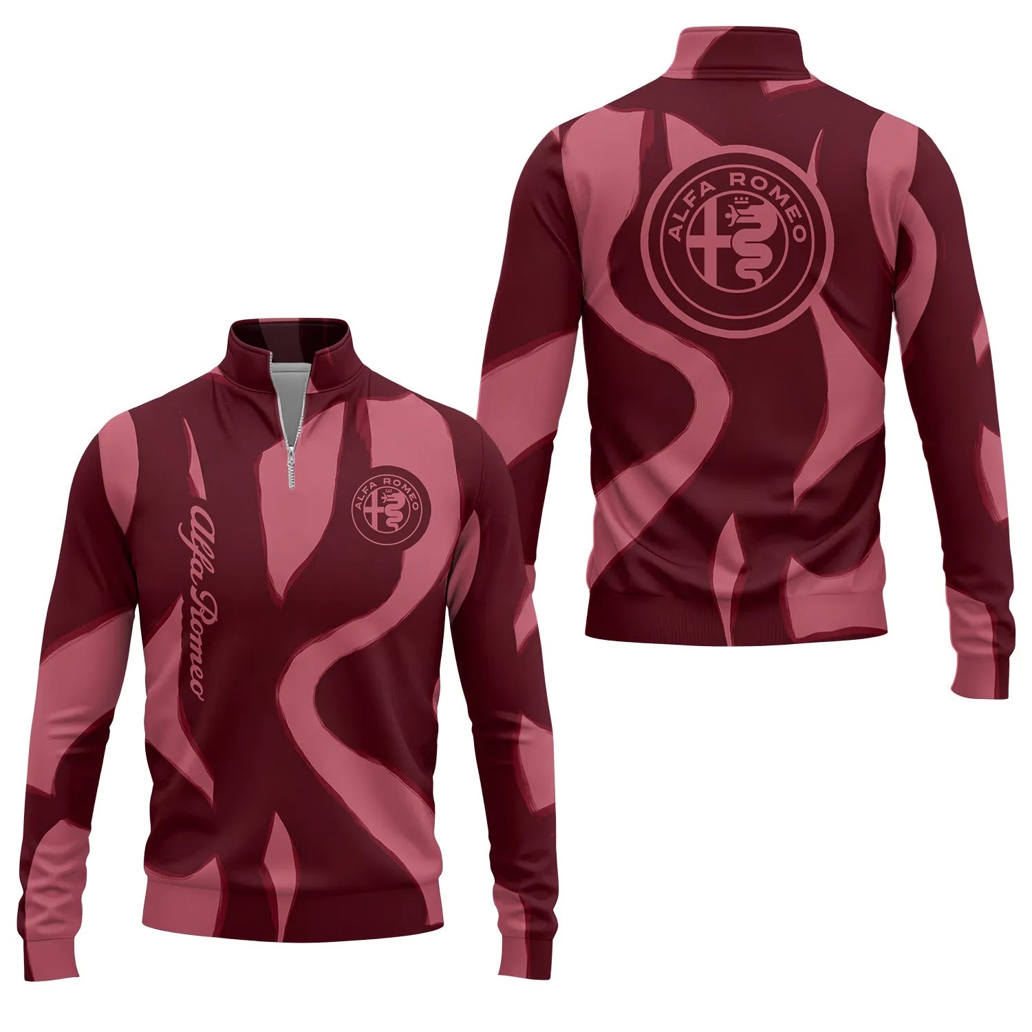 Alfa Romeo Quarter-zip Pullover SHW068