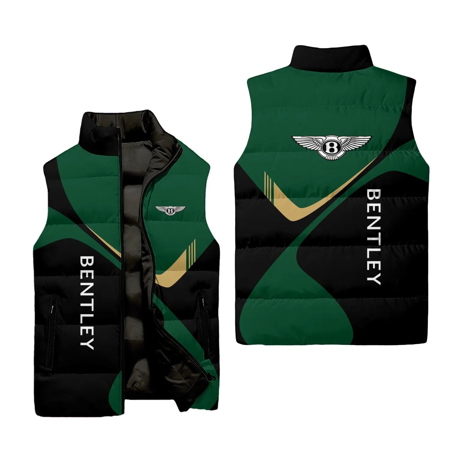 Bentley Sleeveless Puffer Jacket SC058