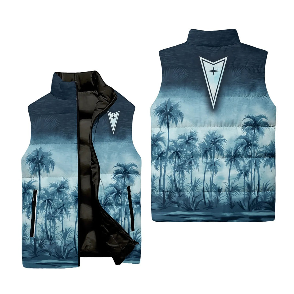 Pontiac Sleeveless Puffer Jacket SHW021