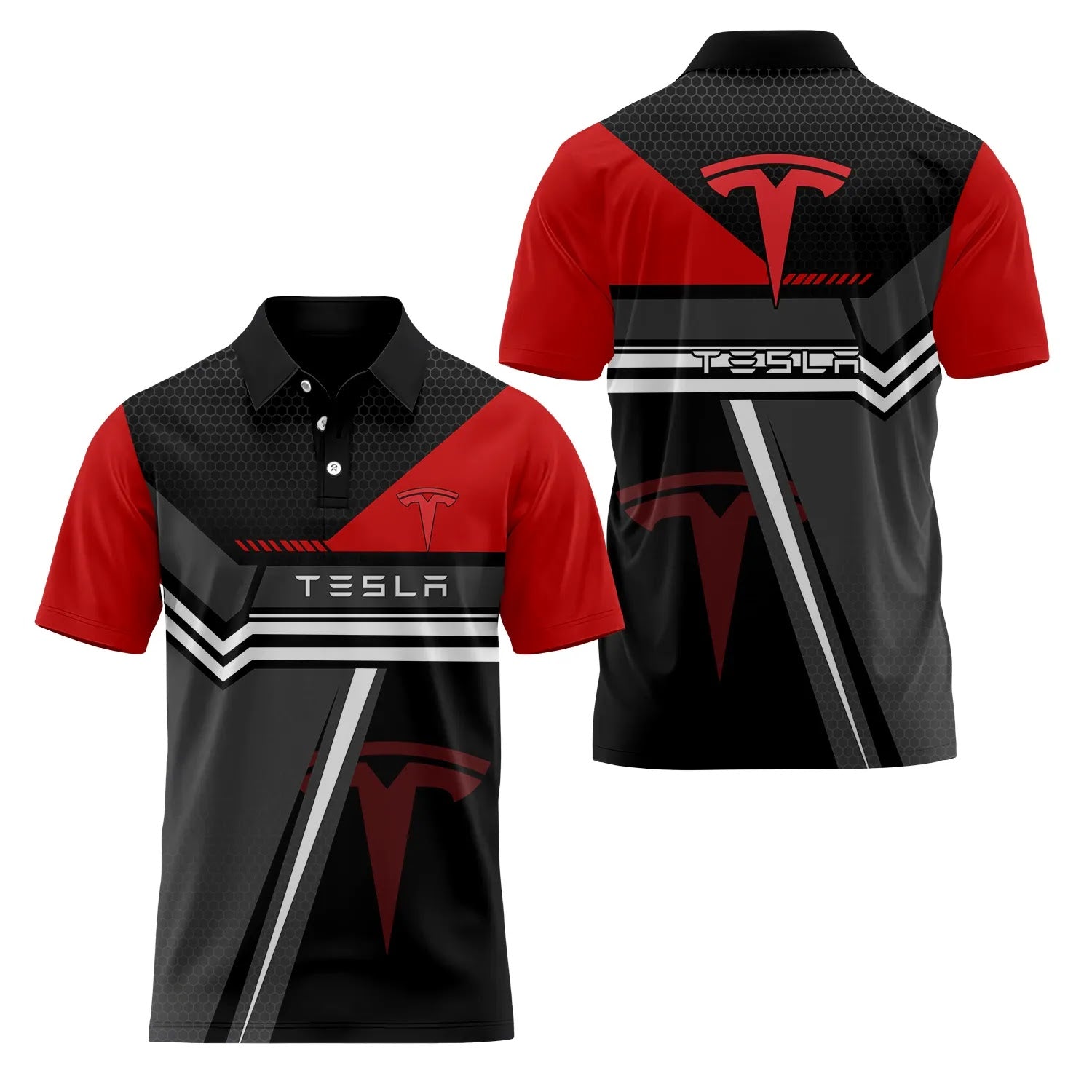 Tesla Short Sleeve Polo SC071