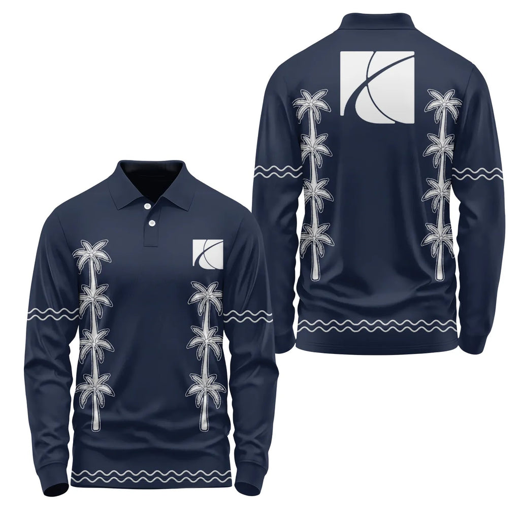Saturn Long Sleeve Polo SHW065
