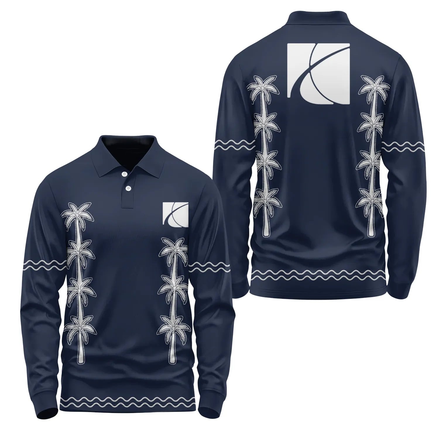 Saturn Long Sleeve Polo SHW065