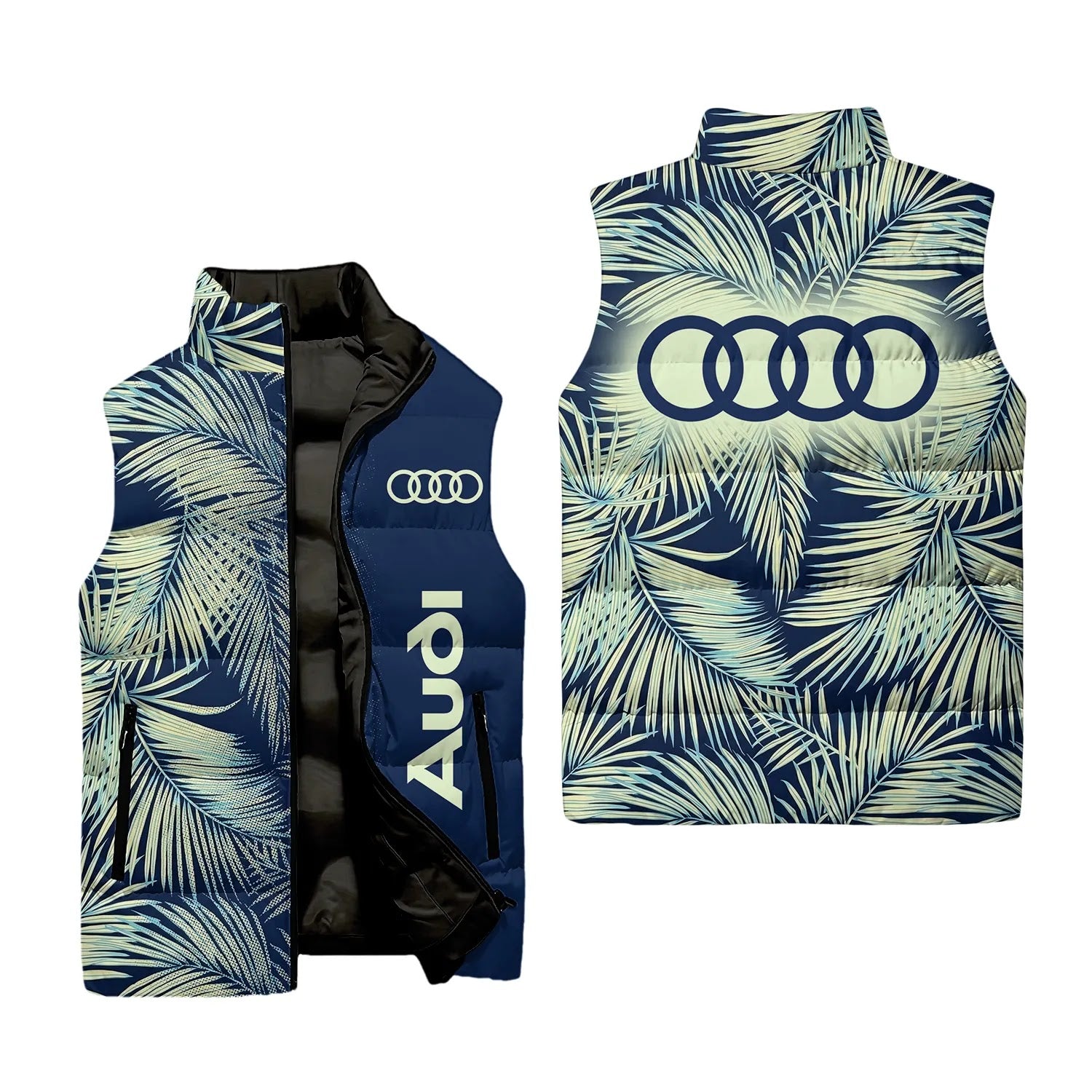 Audi Sleeveless Puffer Jacket SHW003