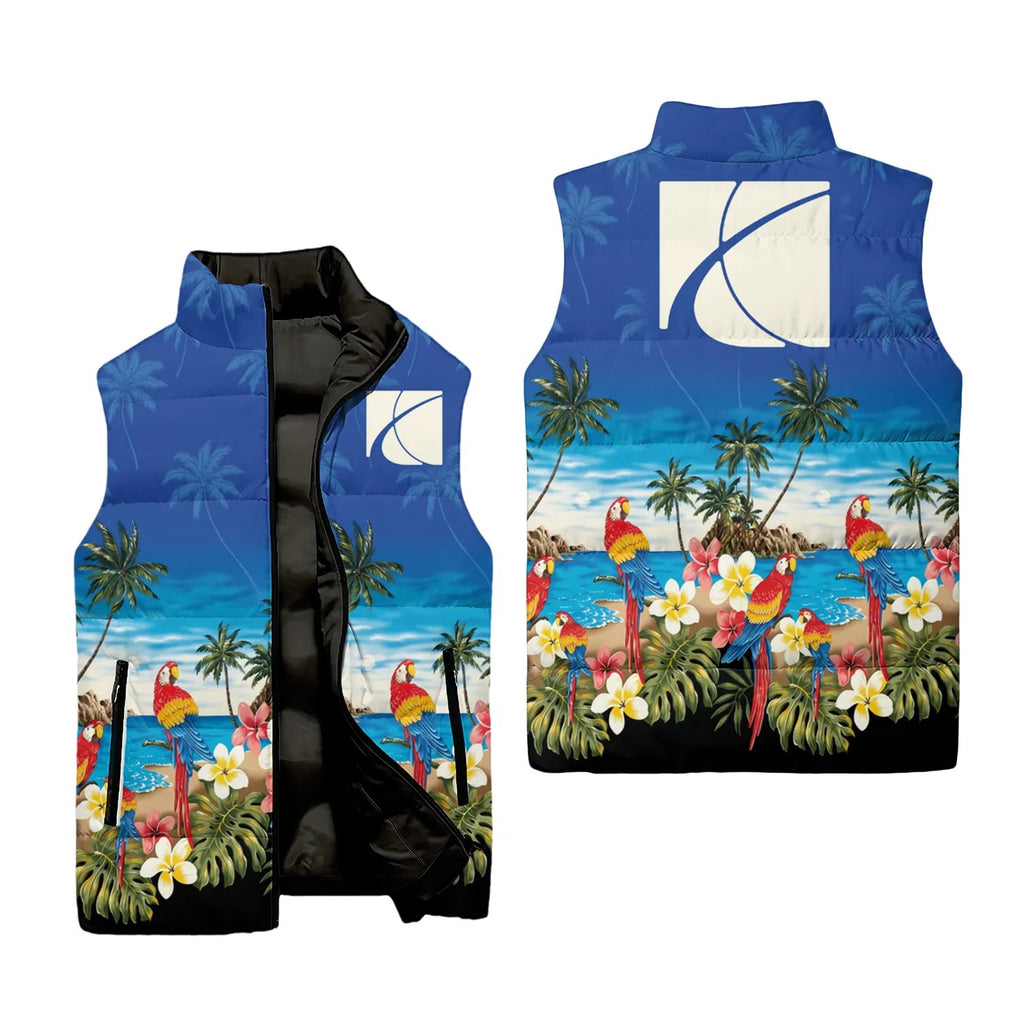 Saturn Sleeveless Puffer Jacket SHW005