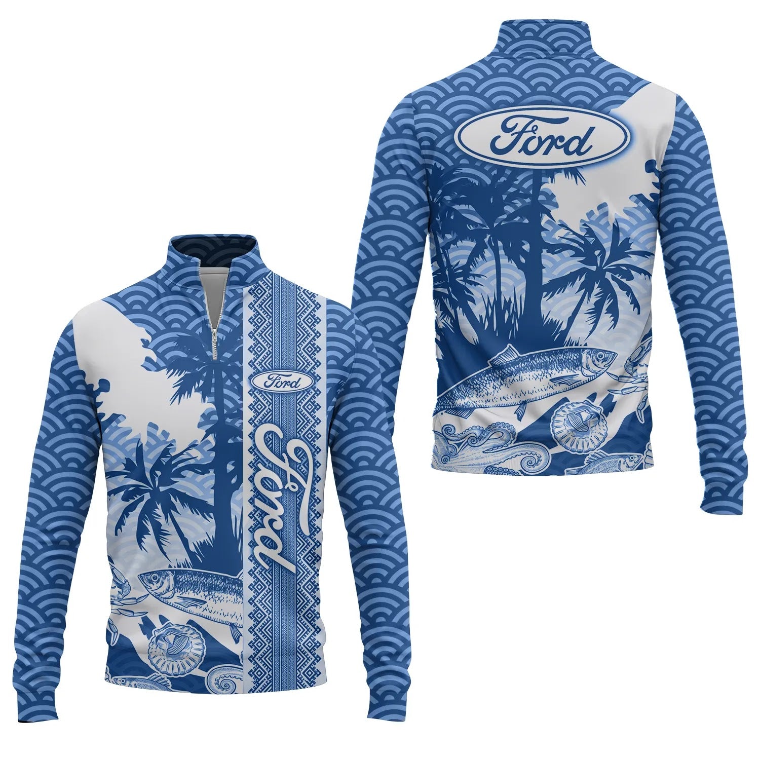 Ford Quarter-zip Pullover SHW038