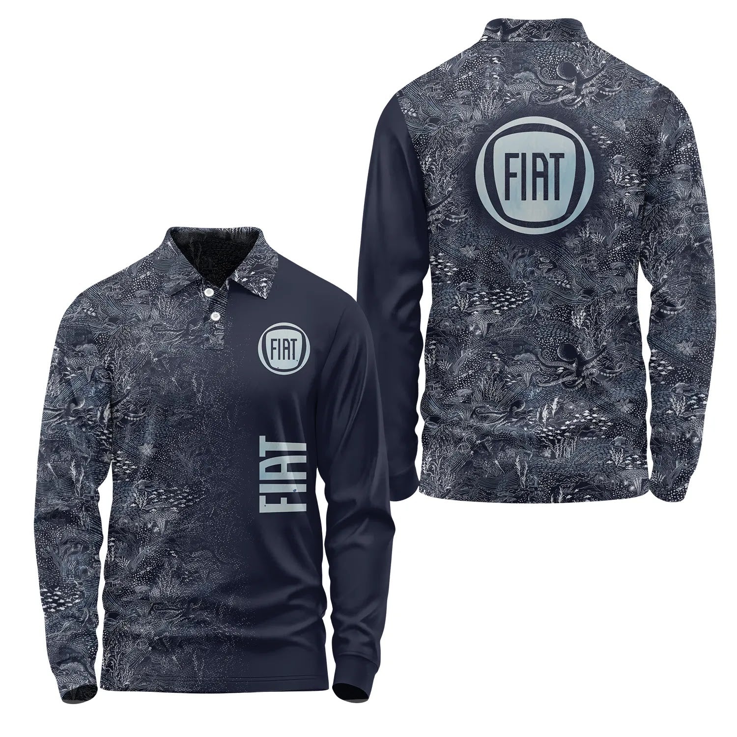 Fiat Long Sleeve Polo SHW006