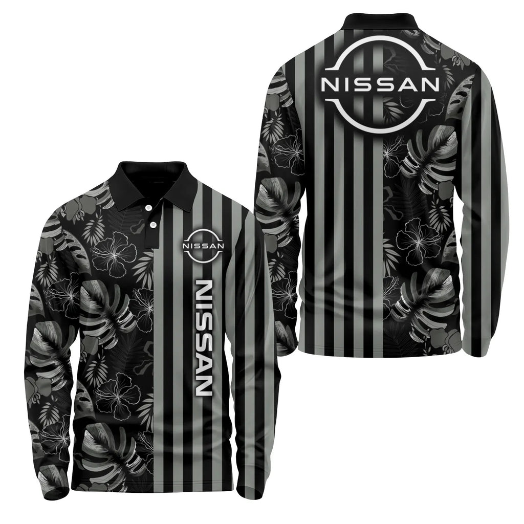 Nissan Long Sleeve Polo SHW040