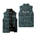 Cadillac Sleeveless Puffer Jacket SHW008
