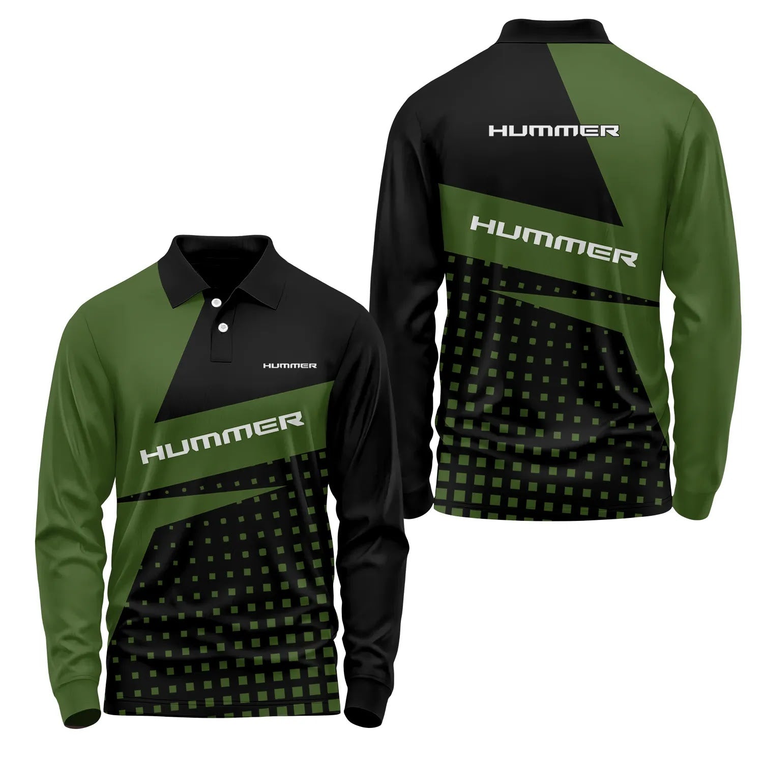 Hummer Long Sleeve Polo SC083