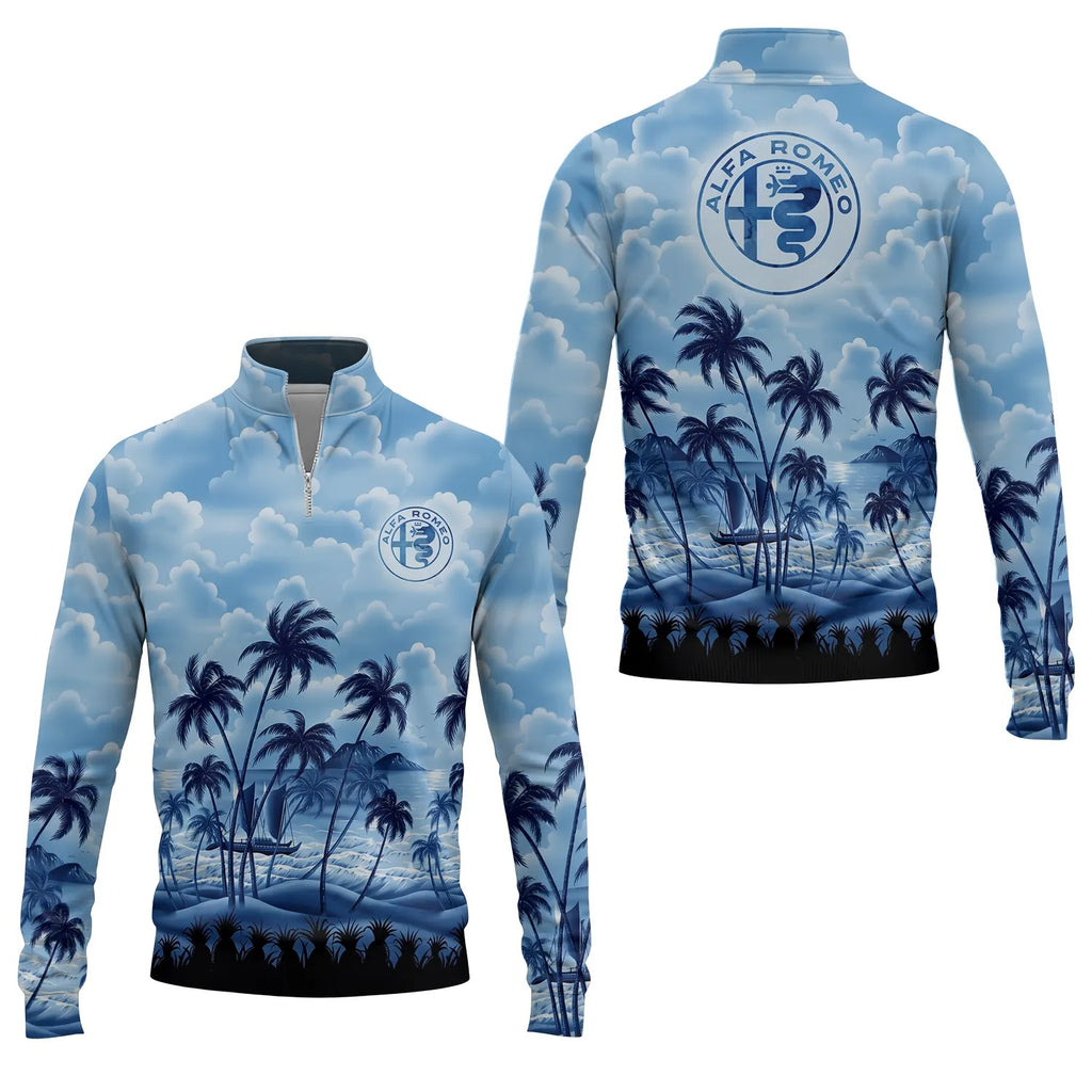 Alfa Romeo Quarter-zip Pullover SHW018