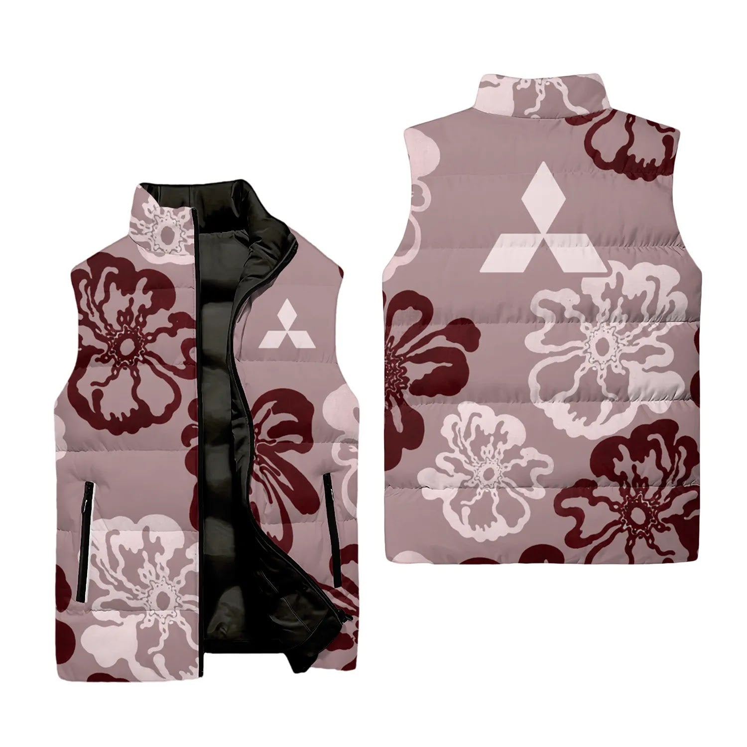 Mitsubishi Sleeveless Puffer Jacket SHW073