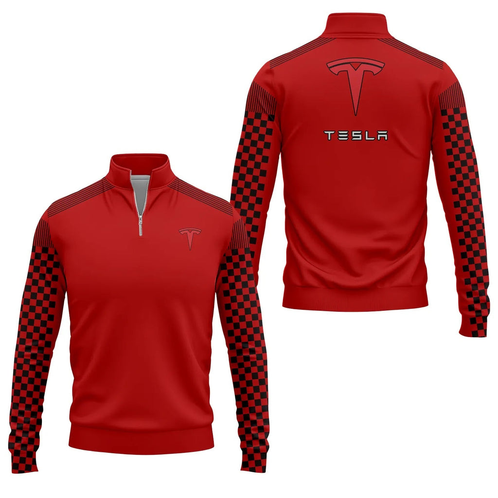 Tesla Quarter-zip Pullover SC057
