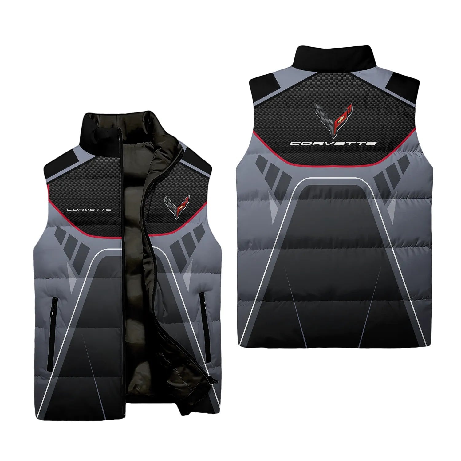 Corvette Sleeveless Puffer Jacket SC088