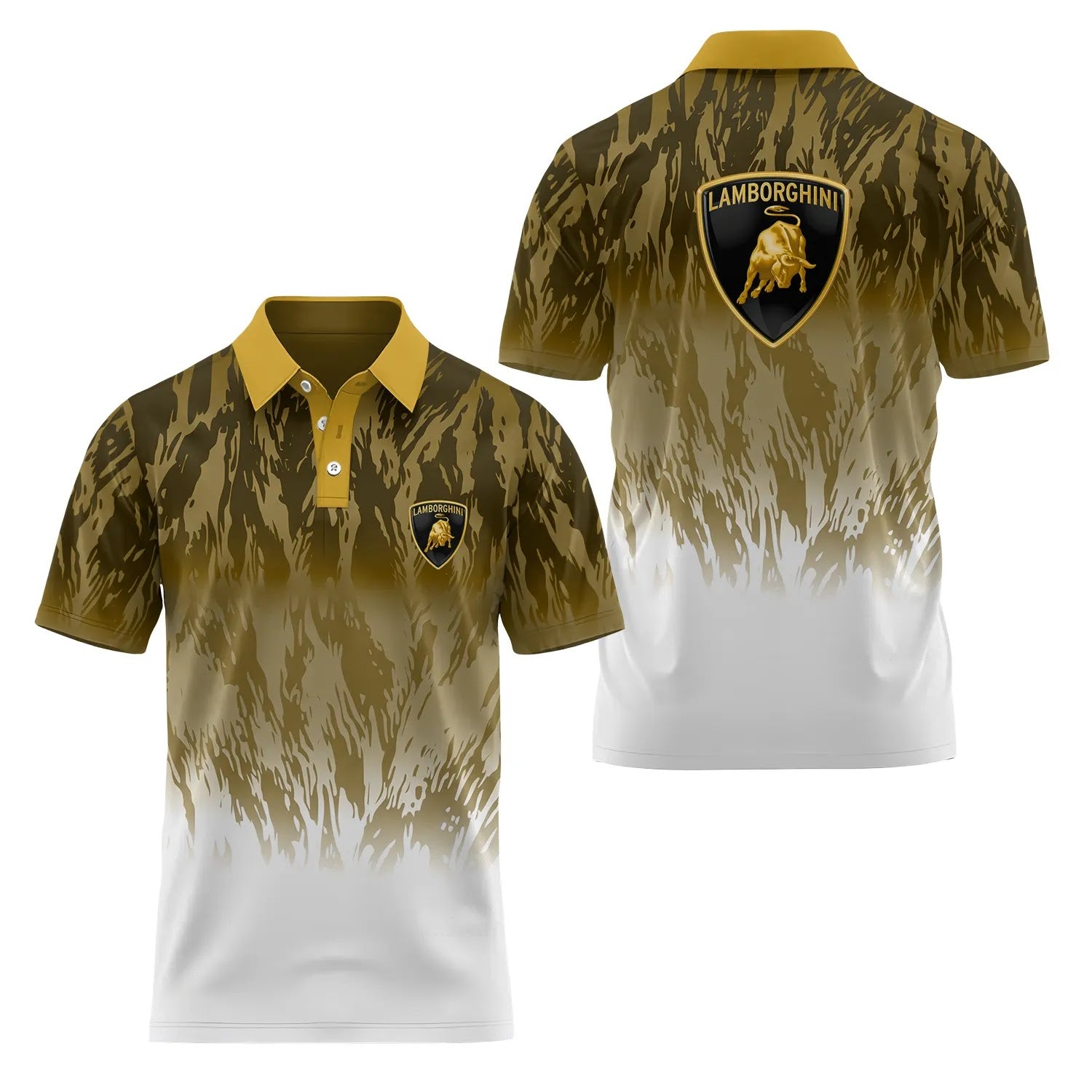 Lamborghini Short Sleeve Polo SC069