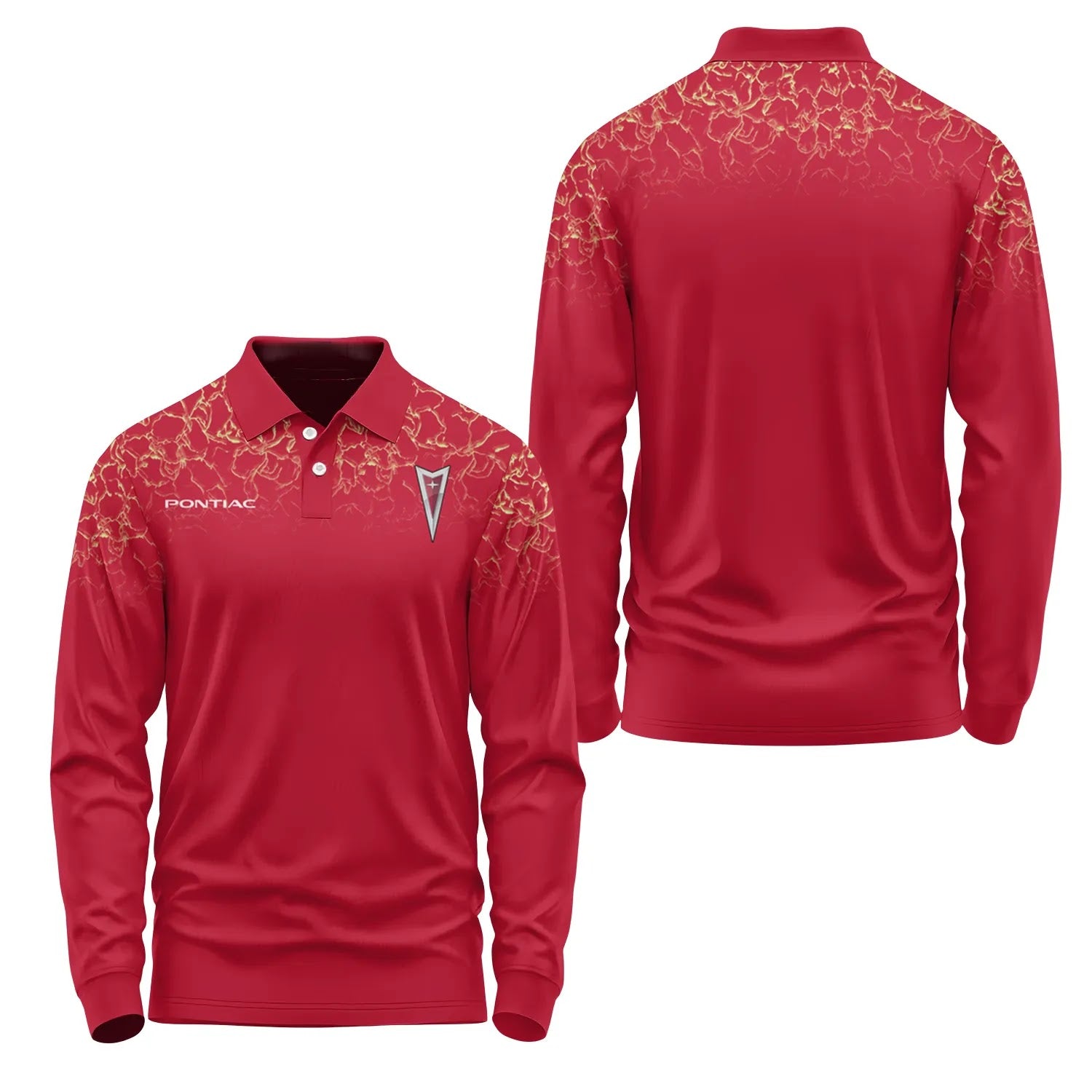 Pontiac Long Sleeve Polo SC108