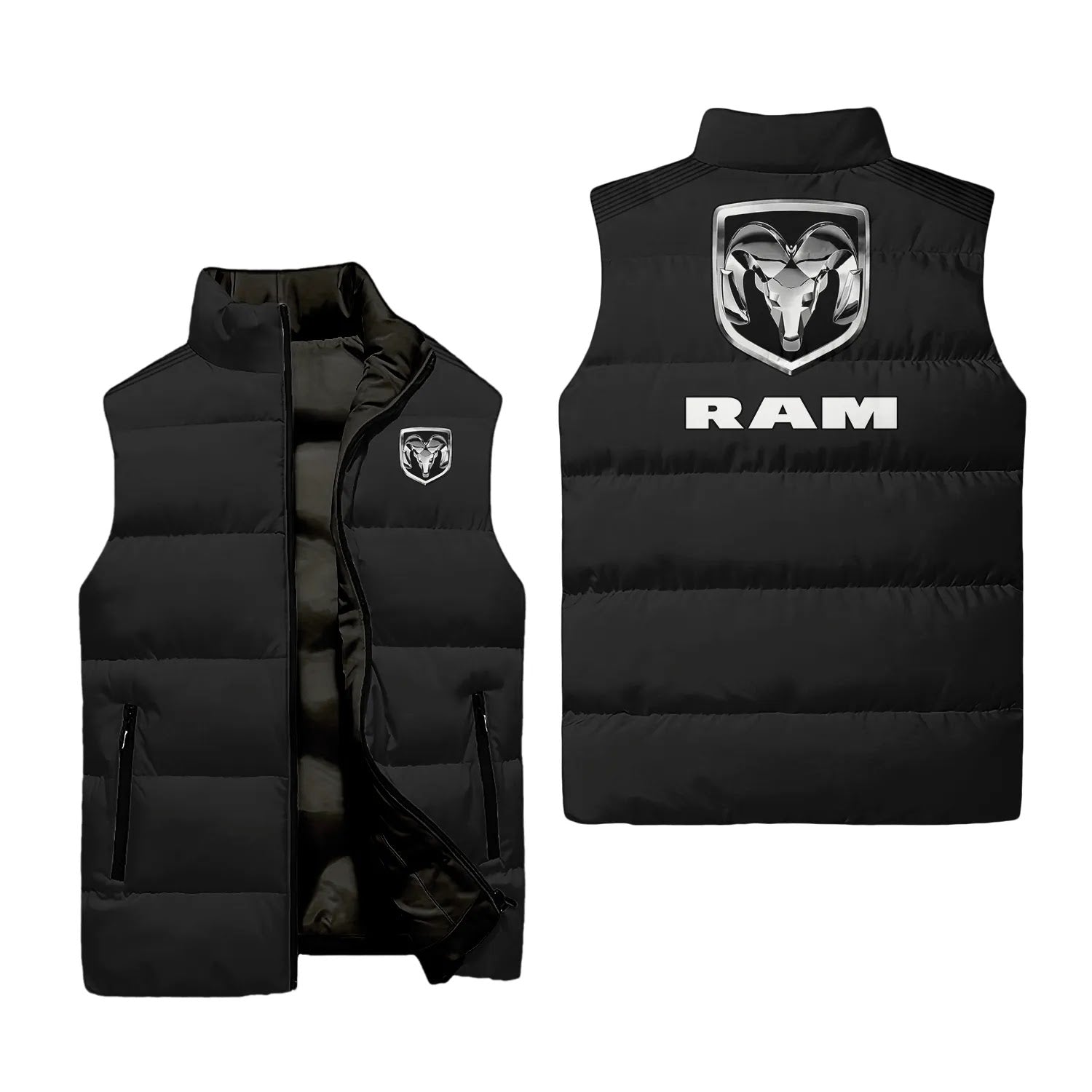 Ram Sleeveless Puffer Jacket SC057