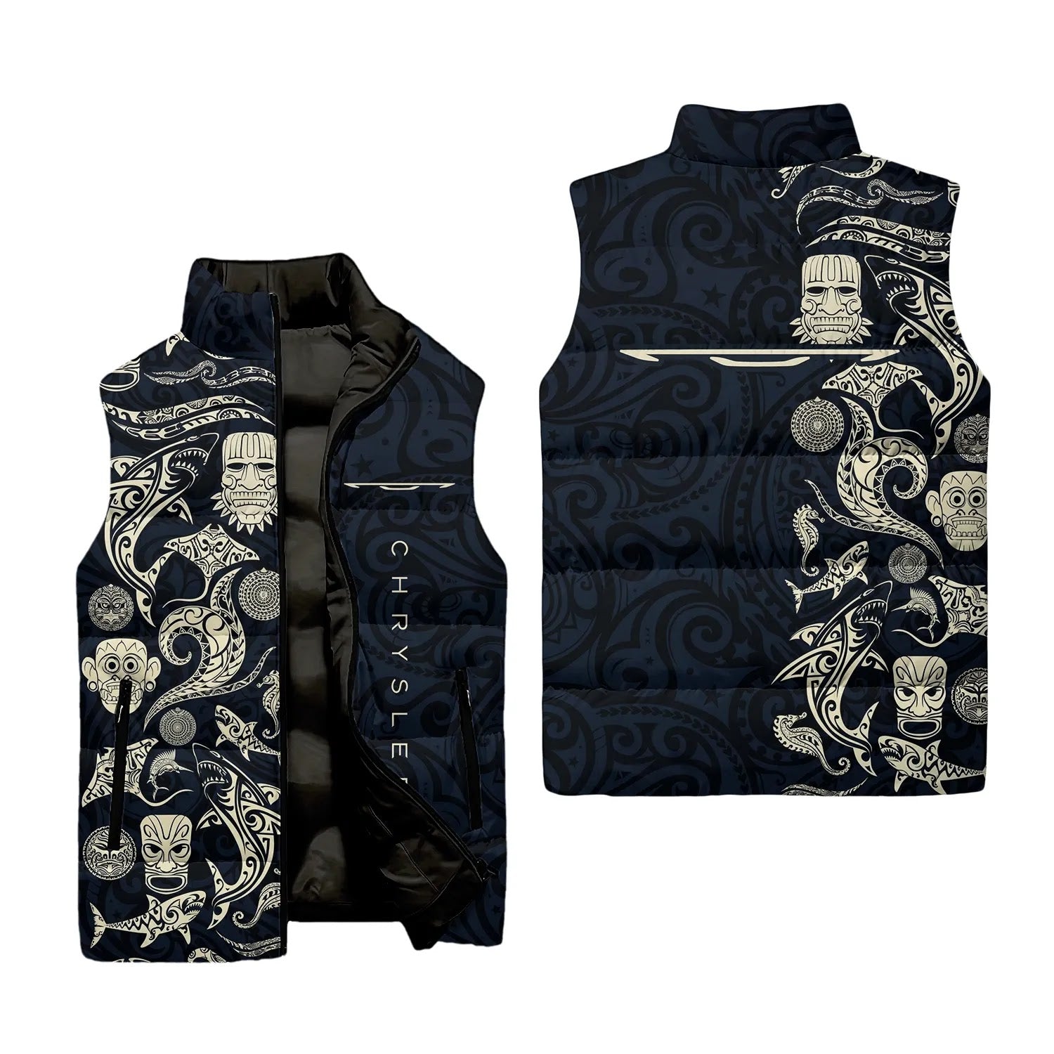 Chrysler Sleeveless Puffer Jacket SHW033