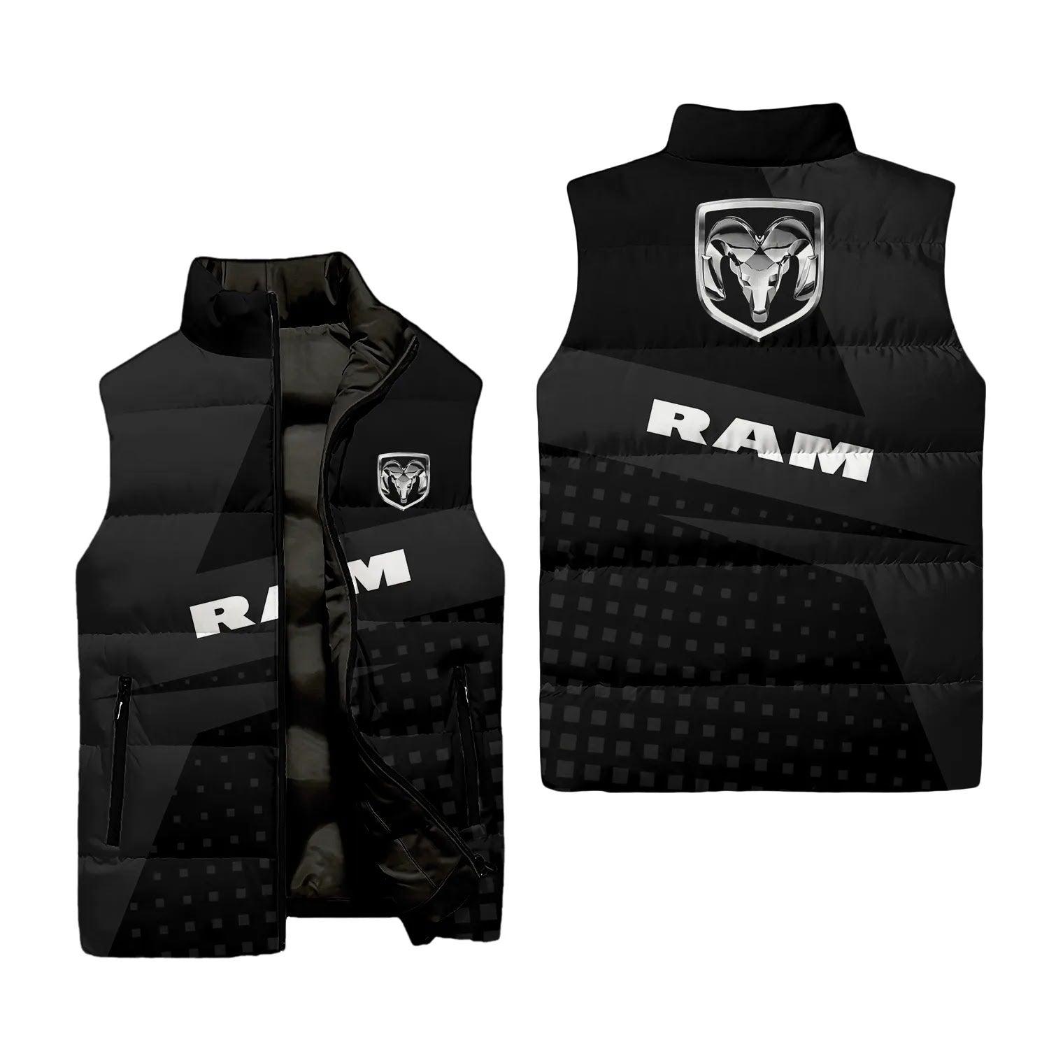 Ram Sleeveless Puffer Jacket SC083