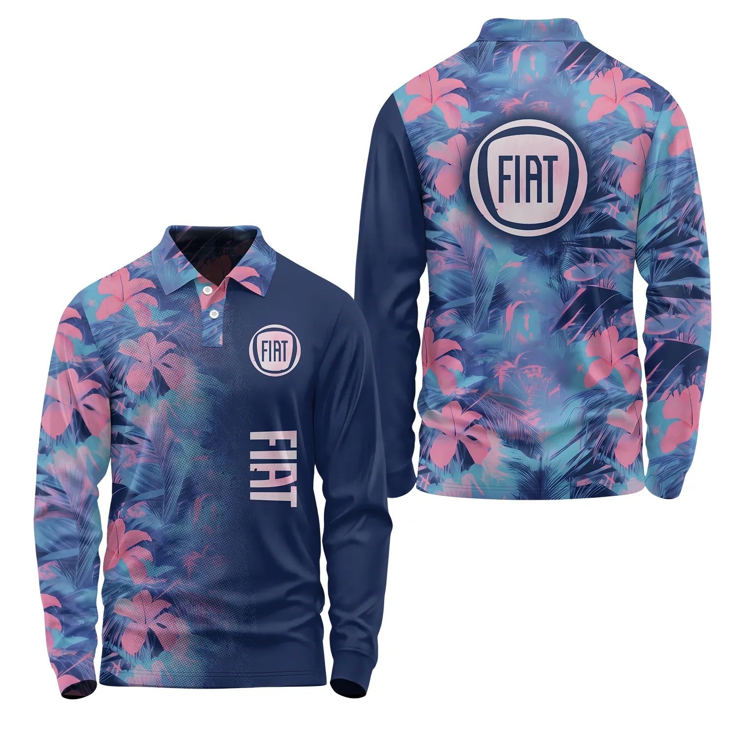 Fiat Long Sleeve Polo SHW054