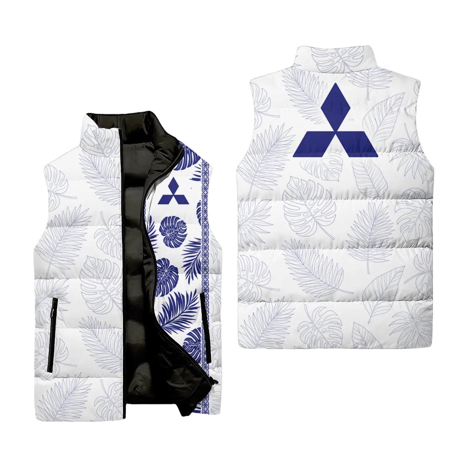 Mitsubishi Sleeveless Puffer Jacket SHW023